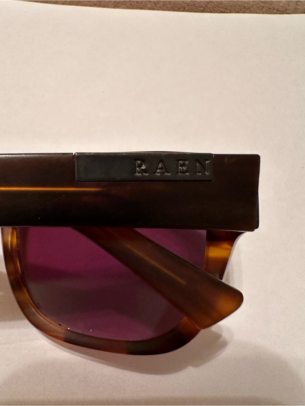 Raen Garwood Sunglasses In Matte Rootbeer View 3